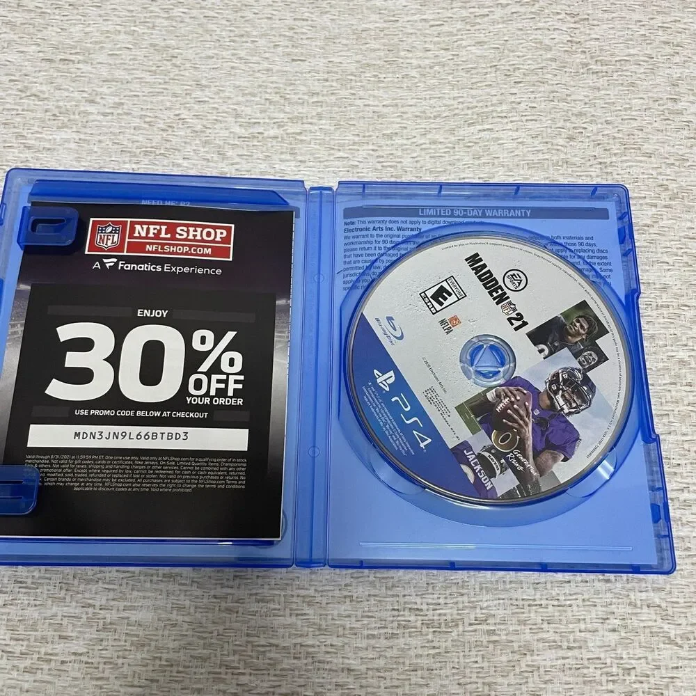 Madden NFL 21 for Playstation 4 by EA Sports CIB Tested and Working